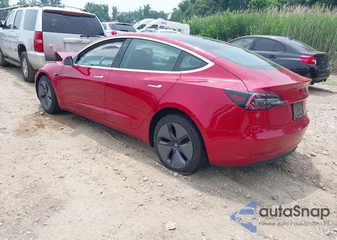 2019 Tesla Model 3 Long Range/Mid Range/Standard Range/Standard Range Plus z USA, uszkodzony, nr VIN 5YJ3E1EA7KF308437